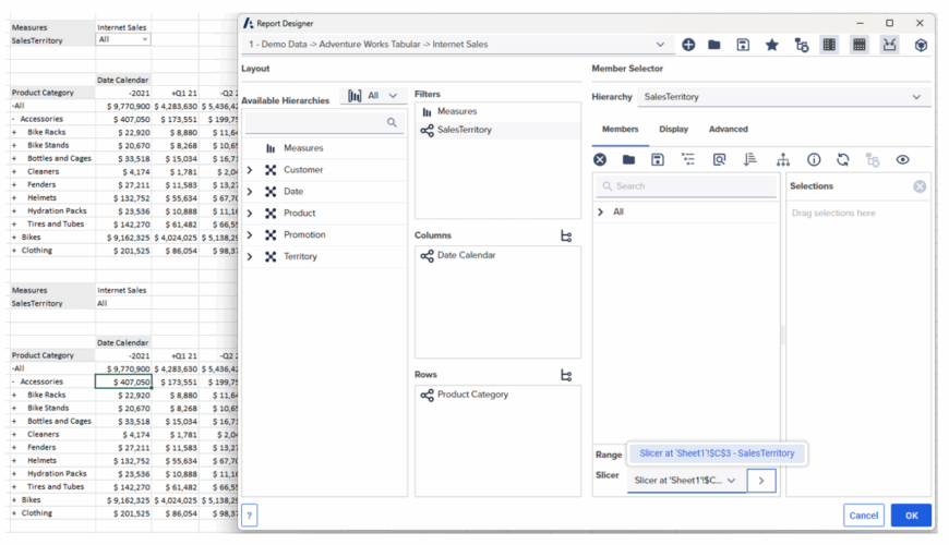 Capture Anaplan XL Reporting